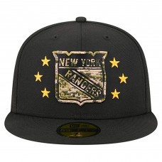 Бейсболка New York Rangers New Era Black Military Appreciation Digital Camo Stars 59FIFTY Бейсболка New York Rangers New Era Black Military Appreciation Digital Camo Stars 59FIFTY