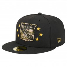 Бейсболка New York Rangers New Era Black Military Appreciation Digital Camo Stars 59FIFTY Бейсболка New York Rangers New Era Black Military Appreciation Digital Camo Stars 59FIFTY