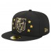 Бейсболка Vegas Golden Knights New Era Black Military Appreciation Digital Camo Stars 59FIFTY