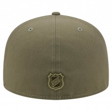 Бейсболка Washington Capitals New Era Olive Military Appreciation Flag 59FIFTY