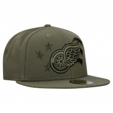 Бейсболка Detroit Red Wings New Era Olive Military Appreciation Flag 59FIFTY Бейсболка Detroit Red Wings New Era Olive Military Appreciation Flag 59FIFTY