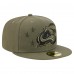 Бейсболка Colorado Avalanche New Era Olive Military Appreciation Flag 59FIFTY