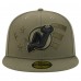 Бейсболка New Jersey Devils New Era Olive Military Appreciation Flag 59FIFTY