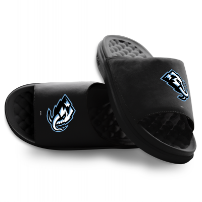 Unisex Utah Mammoth ISlide Black Primary Motive Slide Sandals
