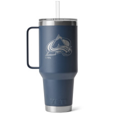 Colorado Avalanche YETI 42oz. Rambler Straw Mug Colorado Avalanche YETI 42oz. Rambler Straw Mug