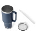 Colorado Avalanche YETI 42oz. Rambler Straw Mug