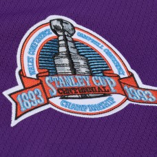 Los Angeles Kings Mitchell & Ness x Just Don Purple Jersey Hoodie