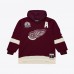 Detroit Red Wings Mitchell & Ness x Just Don Crimson Jersey Hoodie