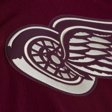 Detroit Red Wings Mitchell & Ness x Just Don Crimson Jersey Hoodie