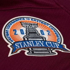 Detroit Red Wings Mitchell & Ness x Just Don Crimson Jersey Hoodie