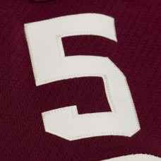 Detroit Red Wings Mitchell & Ness x Just Don Crimson Jersey Hoodie