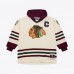 Джерси с капюшоном Chicago Blackhawks Mitchell & Ness x Just Don Cream