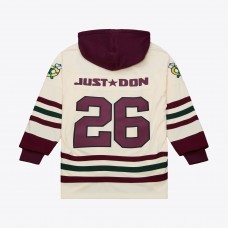 Джерси с капюшоном Chicago Blackhawks Mitchell & Ness x Just Don Cream