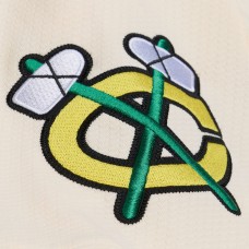 Джерси с капюшоном Chicago Blackhawks Mitchell & Ness x Just Don Cream