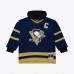 Pittsburgh Penguins Mitchell & Ness x Just Don Navy Jersey Hoodie Pittsburgh Penguins Mitchell & Ness x Just Don Navy Jersey Hoodie