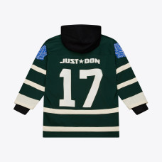 Toronto Maple Leafs Mitchell & Ness x Just Don Green Jersey Hoodie Toronto Maple Leafs Mitchell & Ness x Just Don Green Jersey Hoodie