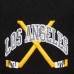 Los Angeles Kings Mitchell & Ness x Just Don Black Wave Script Pro Strapback Hat