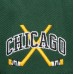 Бейсболка Chicago Blackhawks Mitchell & Ness x Just Don Green/Black Wave Script Pro