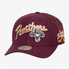 Бейсболка Florida Panthers Mitchell & Ness x Just Don Maroon Wave Script Pro Бейсболка Florida Panthers Mitchell & Ness x Just Don Maroon Wave Script Pro