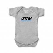 Newborn & Малышам Utah Mammoth Chad & Jake Heather Gray Wordmark Bodysuit
