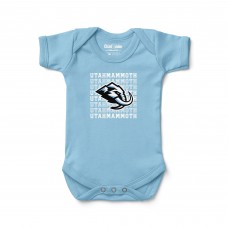 Newborn & Малышам Utah Mammoth Chad & Jake Light Blue Retro Bodysuit