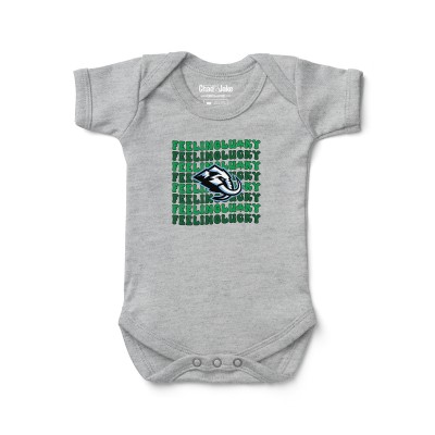 Newborn & Малышам Utah Mammoth Chad & Jake Heather Gray Feeling Lucky Bodysuit