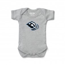 Newborn & Малышам Utah Mammoth Chad & Jake Heather Gray Primary Logo Bodysuit