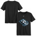 Футболка для дошкольника Utah Mammoth Outerstuff Black Primary Logo