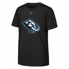 Подростковая Utah Mammoth Outerstuff Black Primary Logo T-Shirt