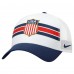 Бейсболка US Hockey Nike White Crest Striped Rise Trucker