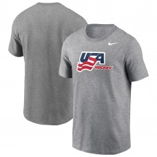 US Hockey Nike Gray 2026 Core T-Shirt US Hockey Nike Gray 2026 Core T-Shirt