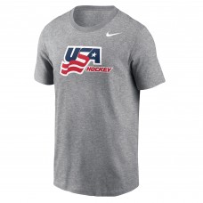 US Hockey Nike Gray 2026 Core T-Shirt US Hockey Nike Gray 2026 Core T-Shirt