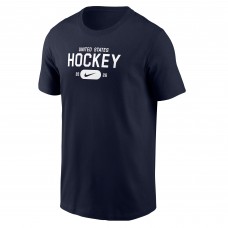 US Hockey Nike Navy 2026 Core T-Shirt US Hockey Nike Navy 2026 Core T-Shirt