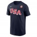US Hockey Nike Navy 2026 Dri-FIT T-Shirt