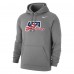 US Hockey Nike Gray 2026 Club Hoodie