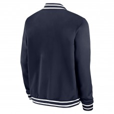 US Hockey Nike Navy 2026 Full-Zip Bomber Jacket US Hockey Nike Navy 2026 Full-Zip Bomber Jacket