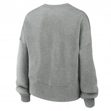 Женская US Hockey Nike Gray Oversized Phoenix Fleece Sweatshirt Женская US Hockey Nike Gray Oversized Phoenix Fleece Sweatshirt