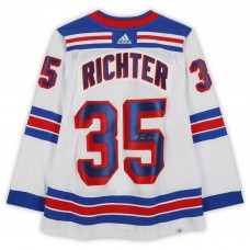 Mike Richter New York Rangers Autographed Fanatics Authentic White adidas Jersey Mike Richter New York Rangers Autographed Fanatics Authentic White adidas Jersey