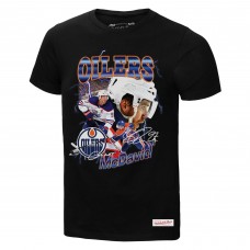 Футболка Edmonton Oilers Connor McDavid Mitchell & Ness Black 2.0 Player Graphic