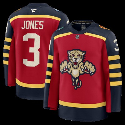 Florida Panthers Seth Jones Fanatics Red 2026 NHL Winter Classic Premium Jersey