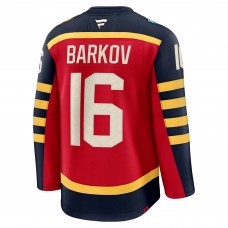 Игровая джерси Florida Panthers Aleksander Barkov Fanatics Red 2026 NHL Winter Classic Premium