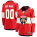 Именная игровая джерси Женская Florida Panthers Fanatics Red 2025 Stanley Cup Final Home Breakaway Custom