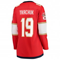 Игровая джерси Женская Florida Panthers Matthew Tkachuk Fanatics Red 2025 Stanley Cup Final Home Breakaway Player Игровая джерси Женская Florida Panthers Matthew Tkachuk Fanatics Red 2025 Stanley Cup Final Home Breakaway Player