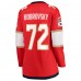 Игровая джерси Женская Florida Panthers Sergei Bobrovsky Fanatics Red 2025 Stanley Cup Final Home Breakaway Player