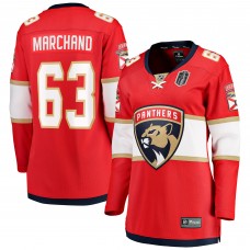 Игровая джерси Женская Florida Panthers Brad Marchand Fanatics Red 2025 Stanley Cup Final Home Breakaway Player Игровая джерси Женская Florida Panthers Brad Marchand Fanatics Red 2025 Stanley Cup Final Home Breakaway Player
