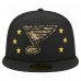 Бейсболка St. Louis Blues New Era Black Military Appreciation Digital Camo Stars 59FIFTY