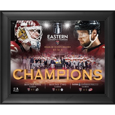 Florida Panthers Fanatics Authentic Framed 13 x 16 2025 Eastern Conference Champions Collage