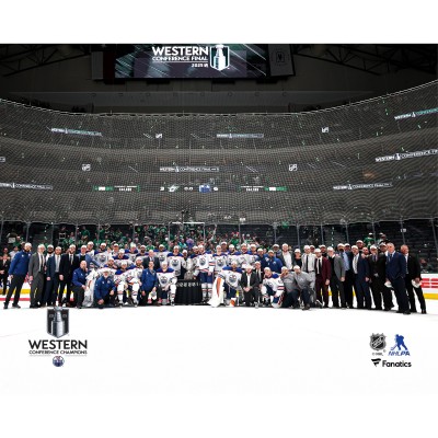 Edmonton Oilers Unsigned Fanatics Authentic 2025 Western Conference Champions Photograph