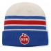 New York Rangers Fanatics Cream/Blue 2026 NHL Winter Classic Cuffed Knit Hat New York Rangers Fanatics Cream/Blue 2026 NHL Winter Classic Cuffed Knit Hat