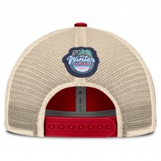 Бейсболка Florida Panthers Fanatics Red/Cream 2026 NHL Winter Classic Trucker Бейсболка Florida Panthers Fanatics Red/Cream 2026 NHL Winter Classic Trucker